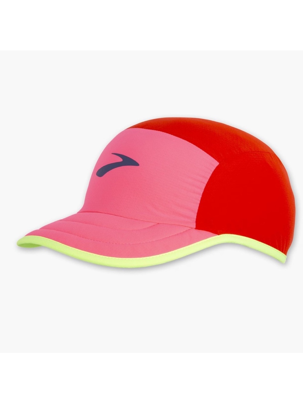 Brooks Women’s Lightweight Packable Hat NWT Cherry Tomato/Neo Pink
